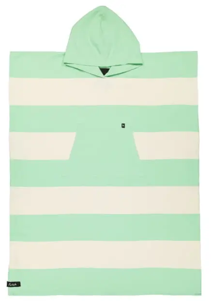 Set Verde Água Poncho