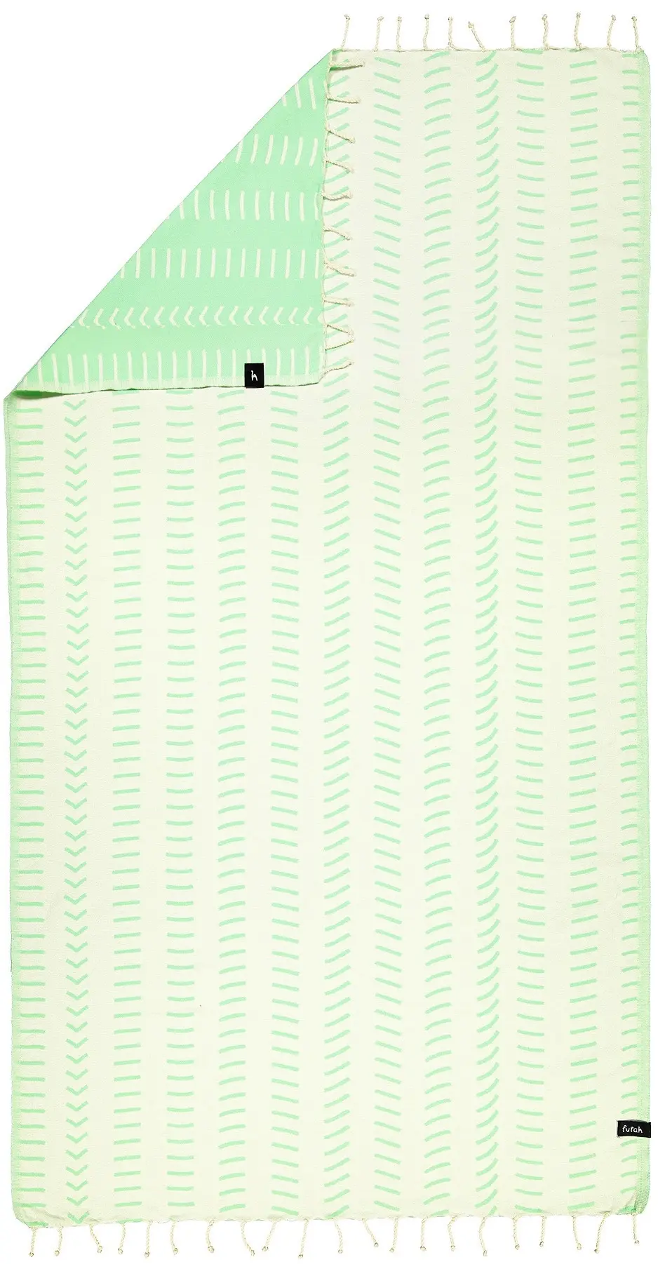 Futah - Azurara Verde Água Toalha Individual  (2)