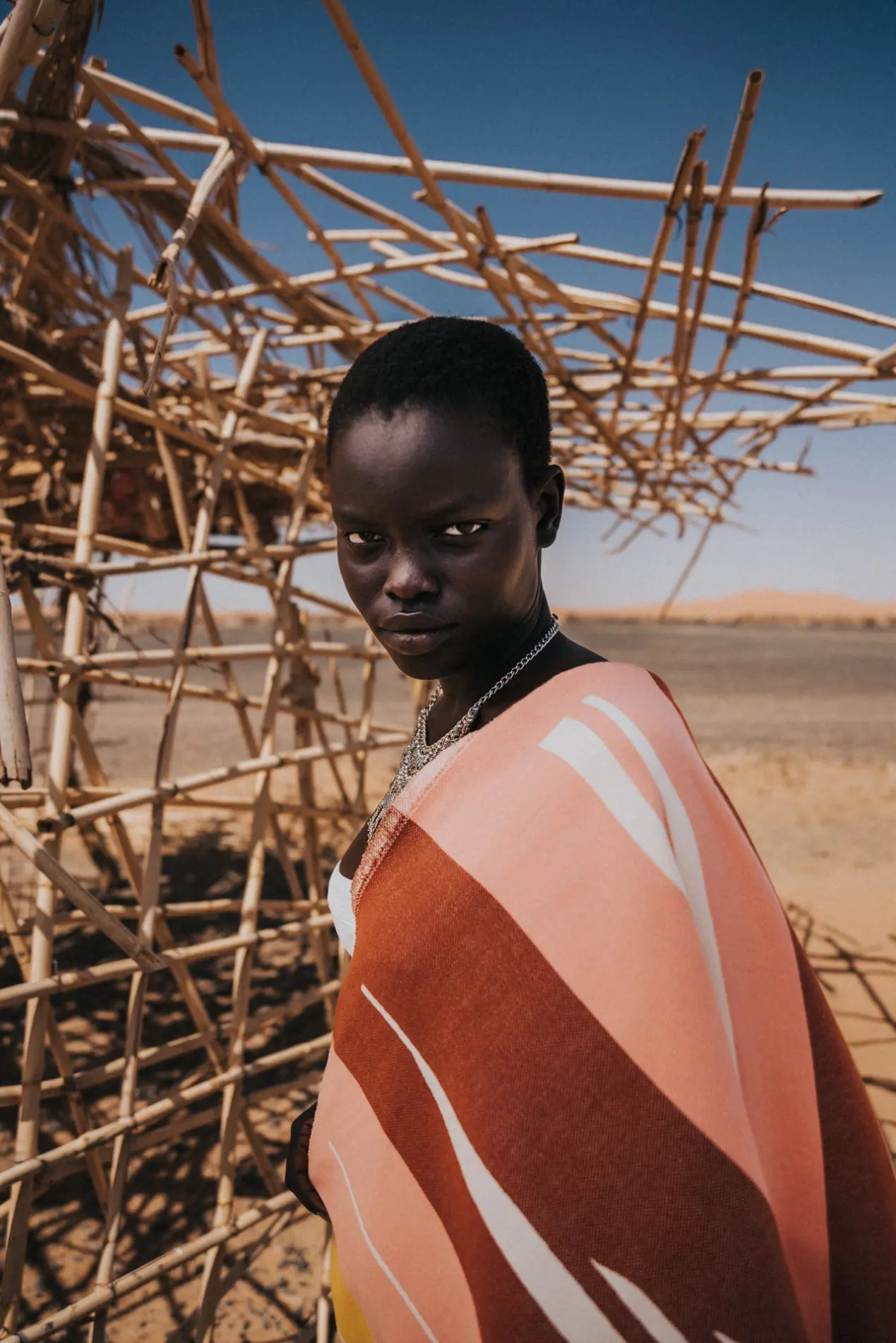 Futah - Maure Coral Toalha Individual (5)