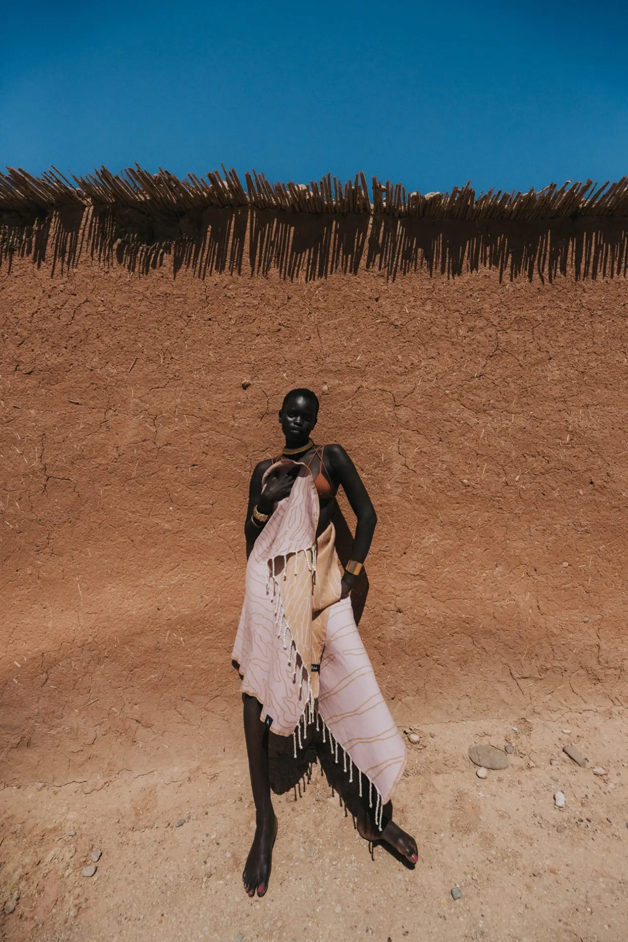 Futah - Kalahari Coral Toalha Individual  (5)