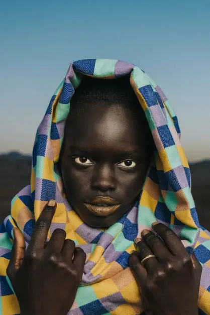 Touareg Violeta Toalha Individual (2)