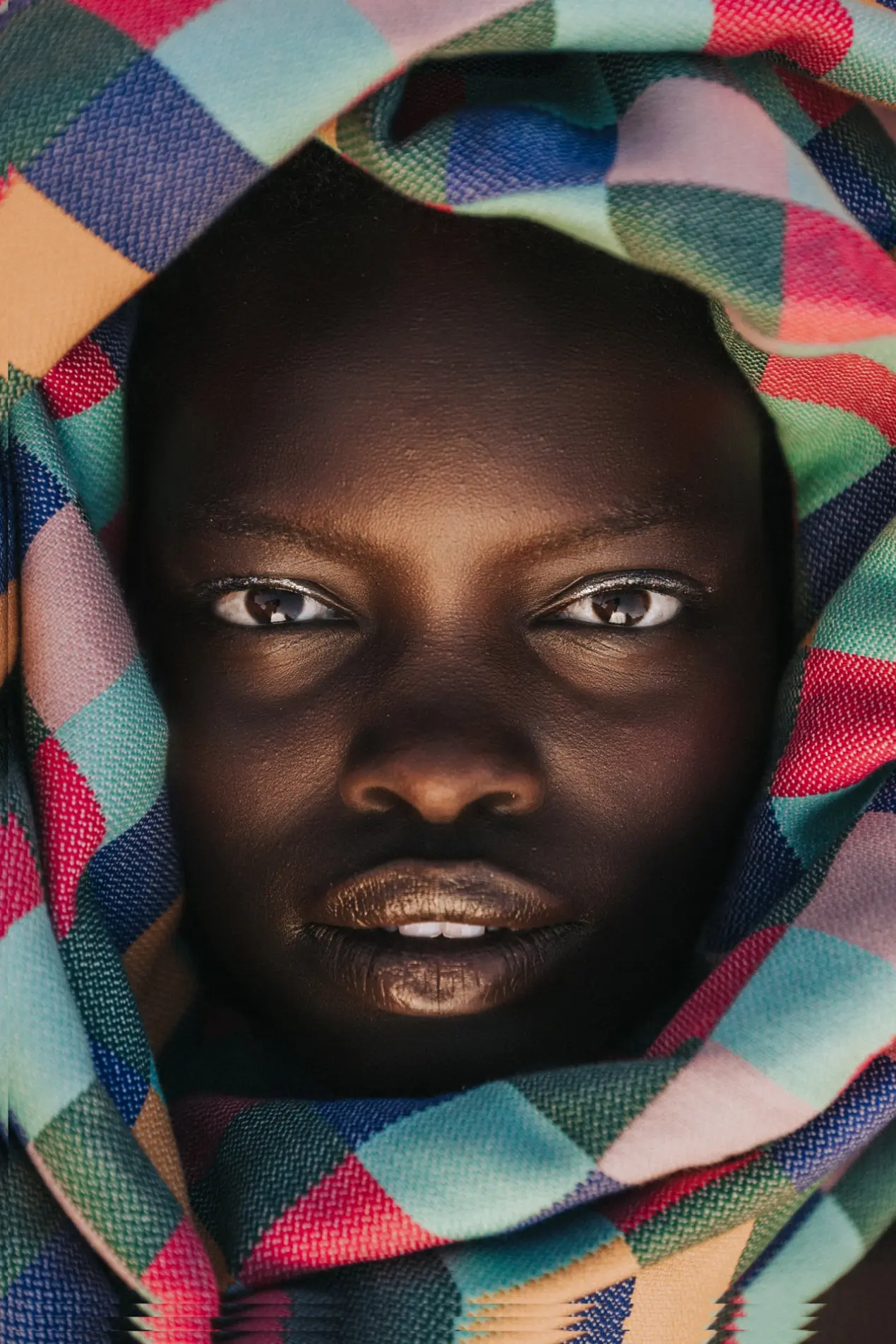 Futah - Touareg Rosa Toalha Individual (2)