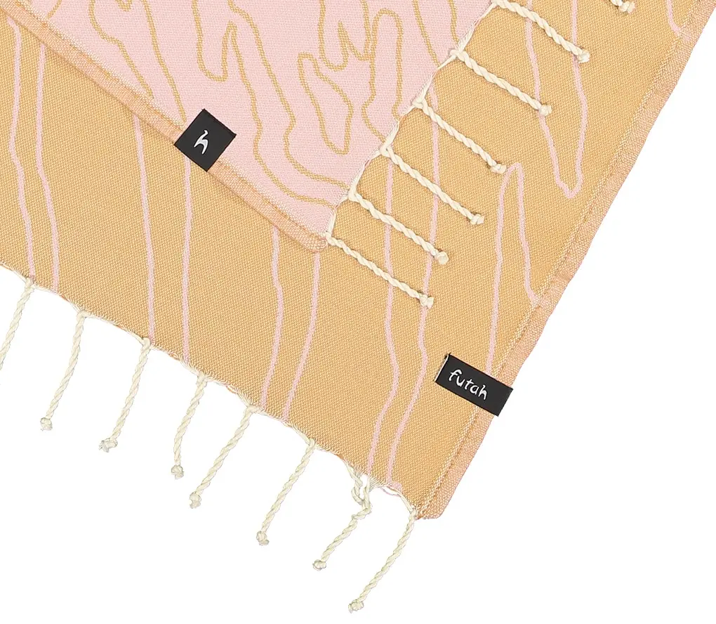 Futah - Kalahari Coral Toalha Individual  (4)