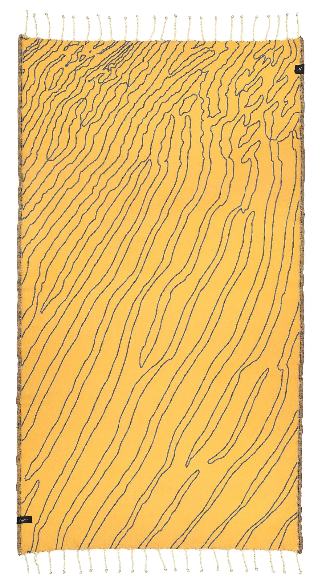 Futah - Kalahari Dourado Toalha Individual (1)