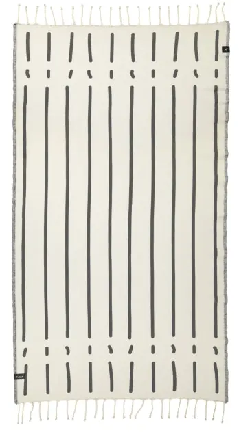 Nefua Preto & Branco Toalha Individual (2)