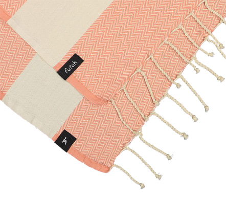 Bedu Coral Toalha Individual (2)