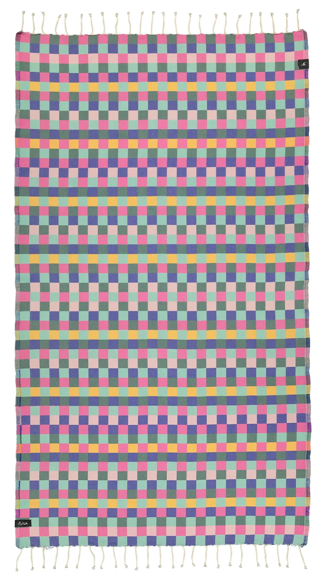 Futah - Touareg Rosa Toalha Individual (1)