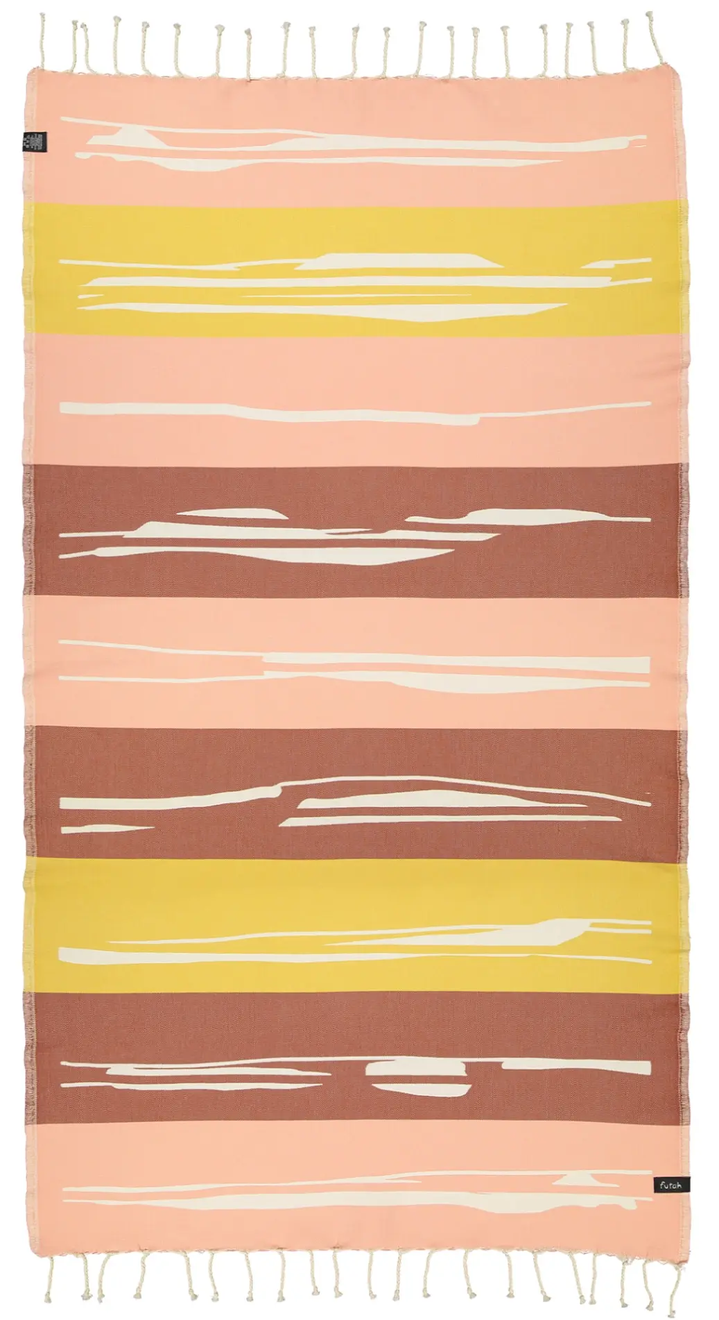 Futah - Maure Coral Toalha Individual (2)
